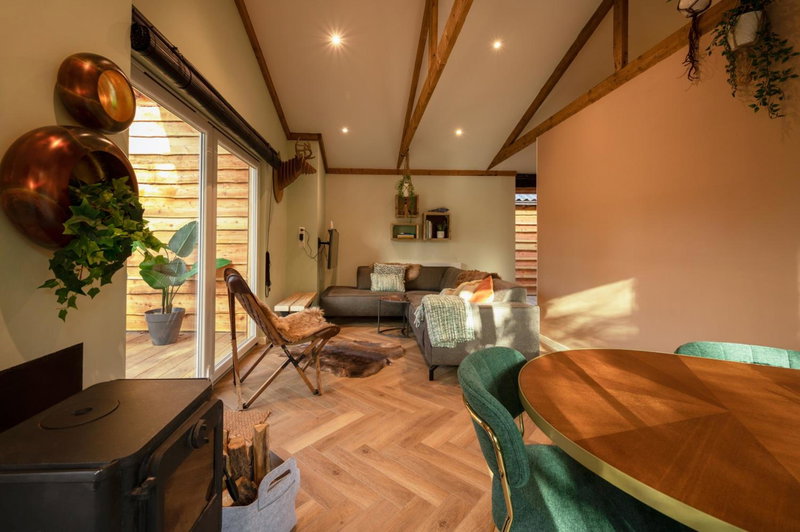 zen-Bungalow NO 3 met sauna en hottub, Rheezerveen, The Netherlands