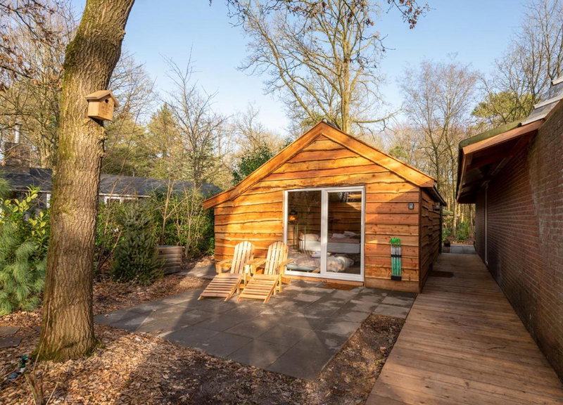 zen-Bungalow NO 3 met sauna en hottub, Rheezerveen, The Netherlands