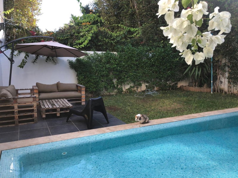Villa moderne avec piscine, front de mer, Casablanca, Morocco