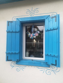 The Little Blue House, Reşiţa, Romania