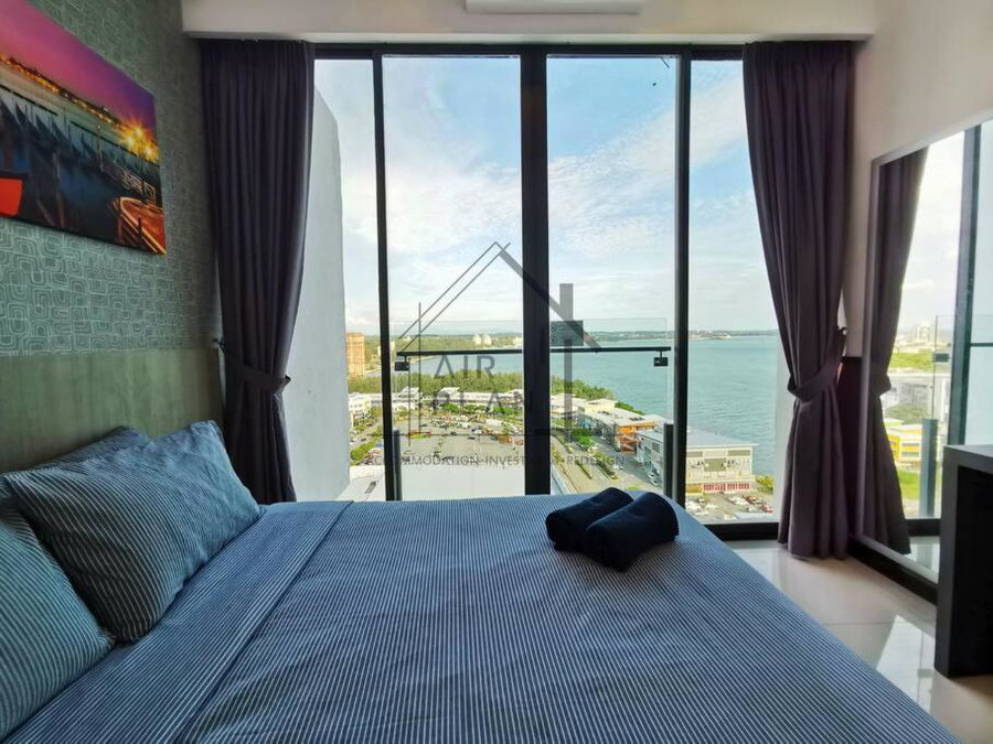 PD D’Wharf Amazing Seaview Suite 9 (Up to 6 Pax), Port Dickson, Malaysia