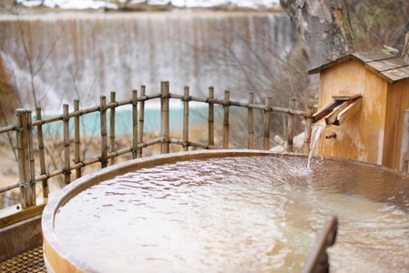Sansuiso Tsuchiyu Spa, Fukushima, Japan
