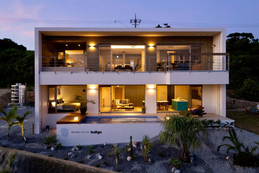 KOURI VILLA Indigo, Kouri, Japan