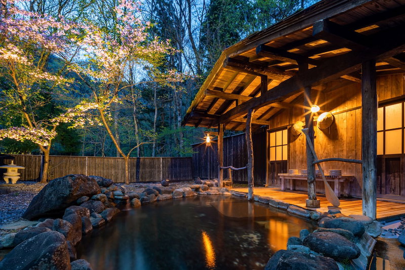 Natsuse Onsen Miyakowasure, Senboku, Japan