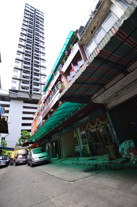 Decor do hostel, Bangkok, Thailand