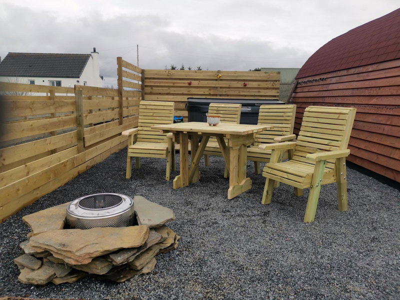 Achmeney Glamping larger than Average pod, Halkirk, United Kingdom
