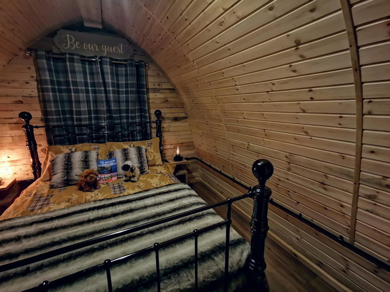 Achmeney Glamping larger than Average pod, Halkirk, United Kingdom