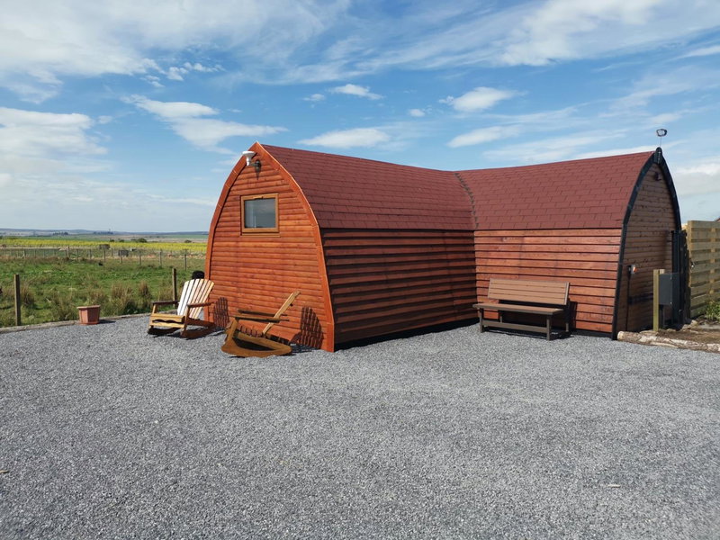 Achmeney Glamping larger than Average pod, Halkirk, United Kingdom