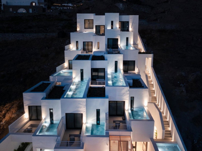 CUBIC Mykonos Seafront Design Suites, Ornos, Greece