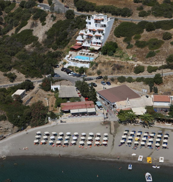 Sky Beach Hotel, Agia Galini, Greece