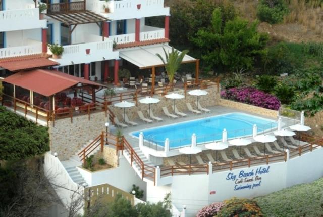 Sky Beach Hotel, Agia Galini, Greece