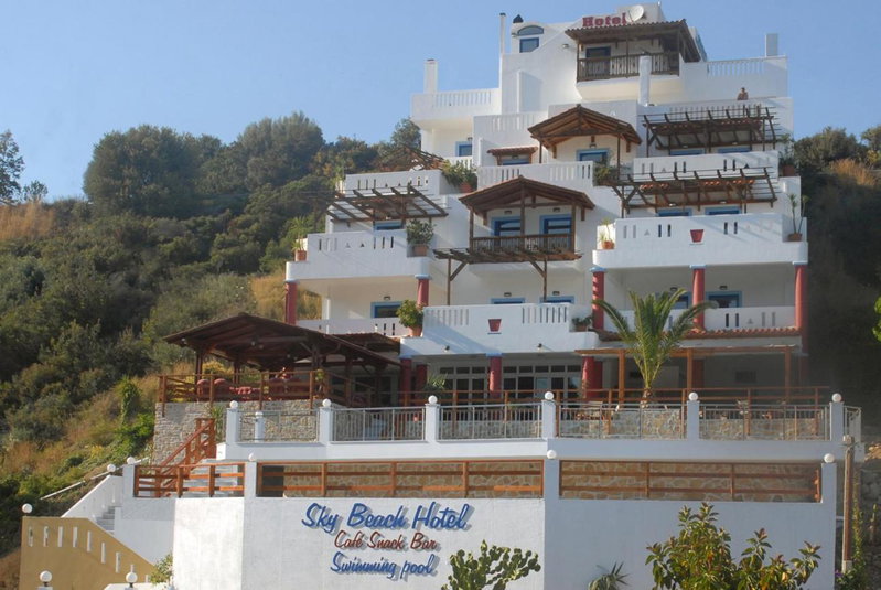 Sky Beach Hotel, Agia Galini, Greece