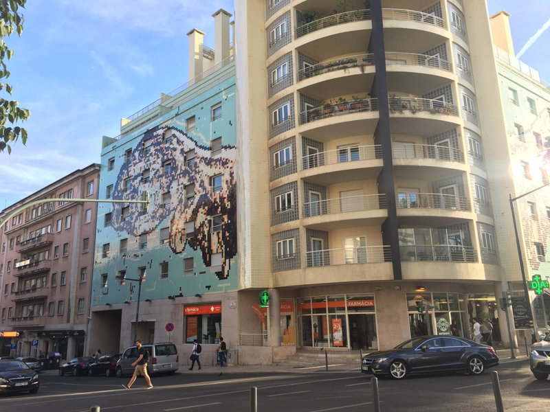 8 Bit Building - Another new studio, Lisbon, Portugal