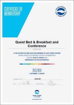 Quest Bed And Breakfast, Melkbosstrand, South Africa