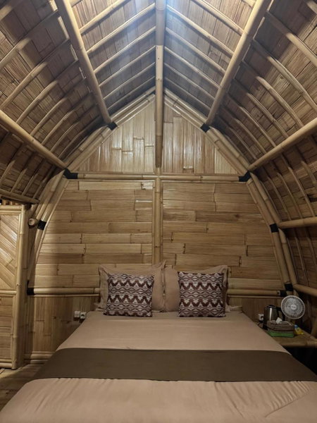 Tegal Bamboo Cottages & Private Hot Spring, Baturaja, Indonesia