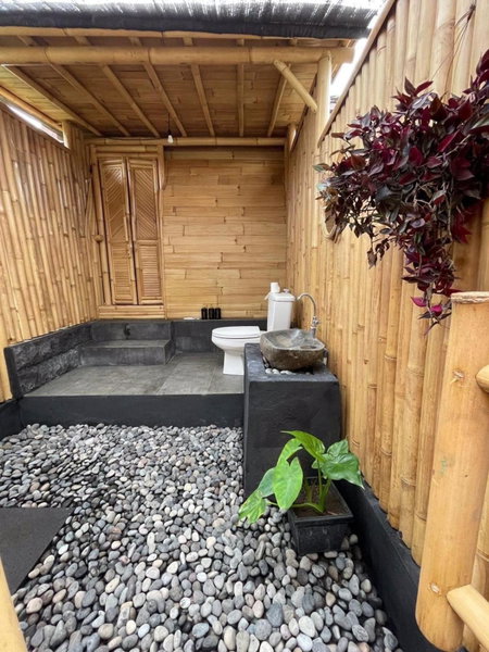 Tegal Bamboo Cottages & Private Hot Spring, Baturaja, Indonesia