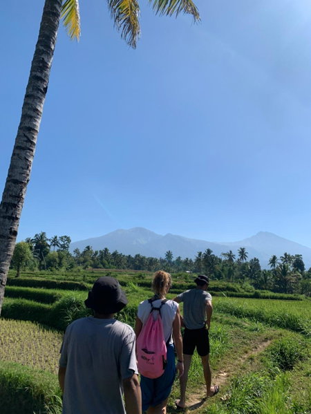 Farmer homestay, Tetebatu, Indonesia