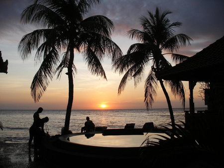 Paradise Palm Beach Bungalows and Dive Center, Tulamben, Indonesia