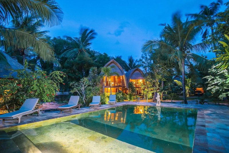Sukanusa Luxury Huts, Lembongan Island, Indonesia