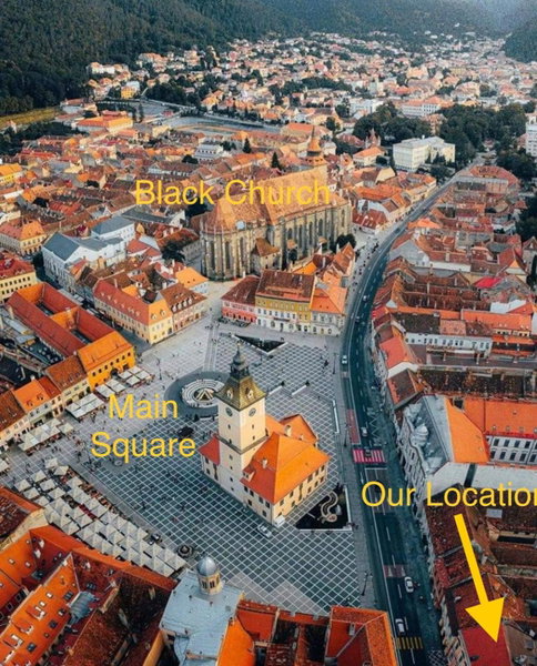 Brassai Square, Braşov, Romania