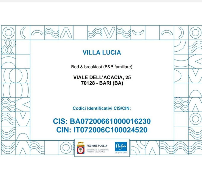 B&B Villa Lucia, Bari, Italy