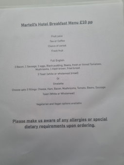 Martell's Hotel, Blackpool, United Kingdom