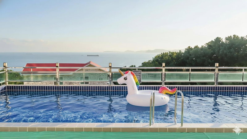 Namhae Briant Oceanview Spa Pension, Namhae, South Korea