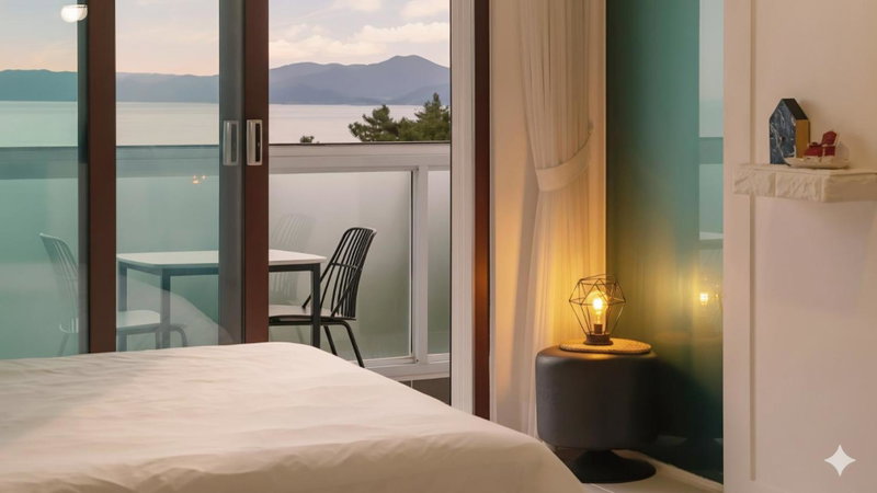 Namhae Briant Oceanview Spa Pension, Namhae, South Korea