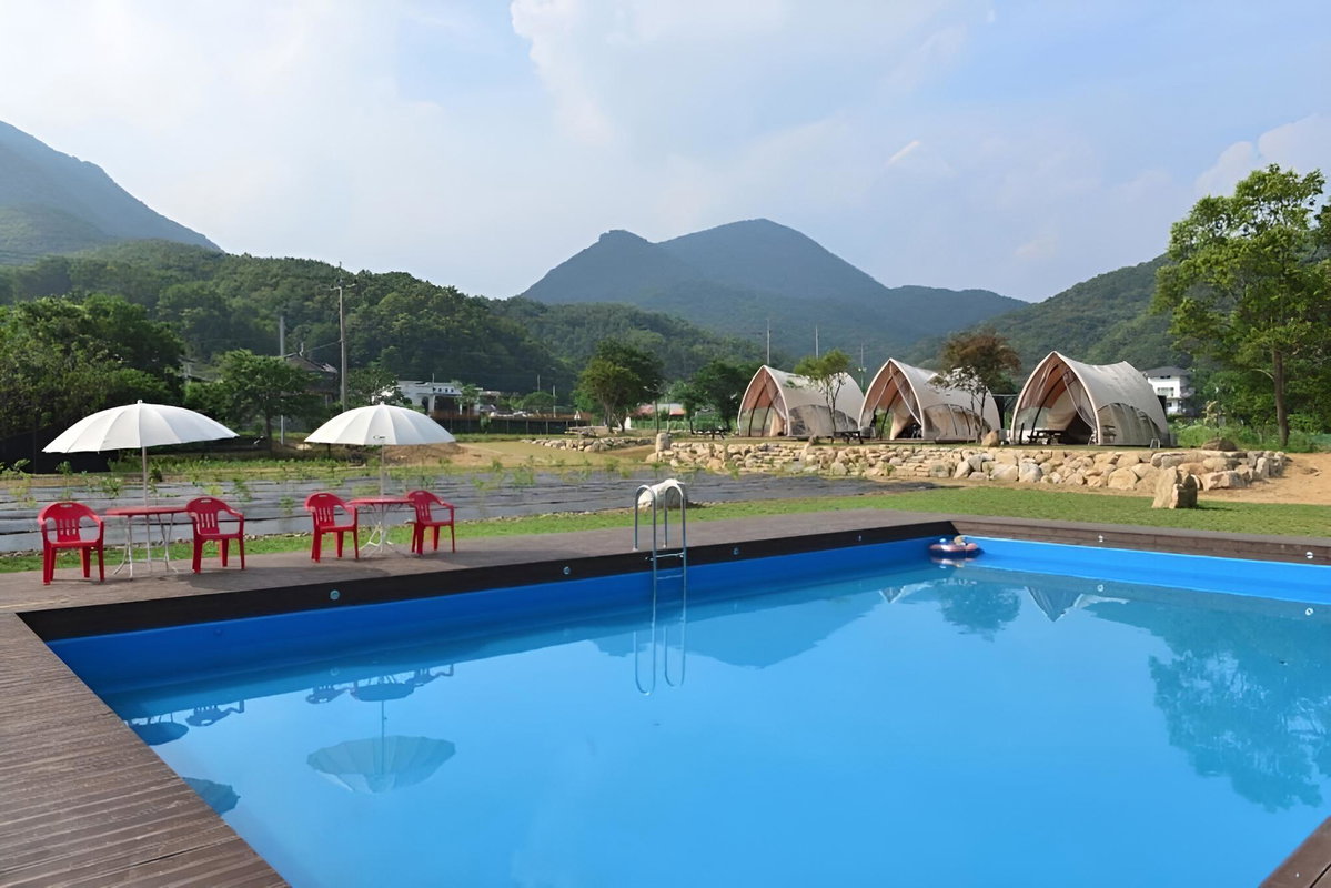 Yangpyeong Sanarae Glamping, Corée du Sud