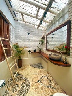 Villa Sare - House with panorama rice field view, Yogyakarta, Indonesia