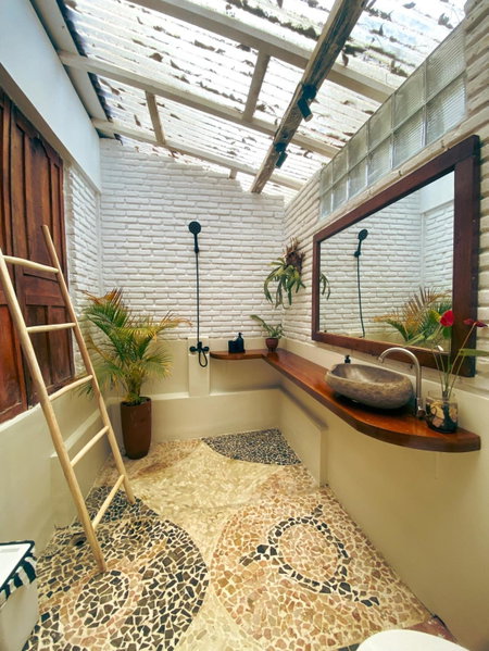 Villa Sare - House with panorama rice field view, Yogyakarta, Indonesia