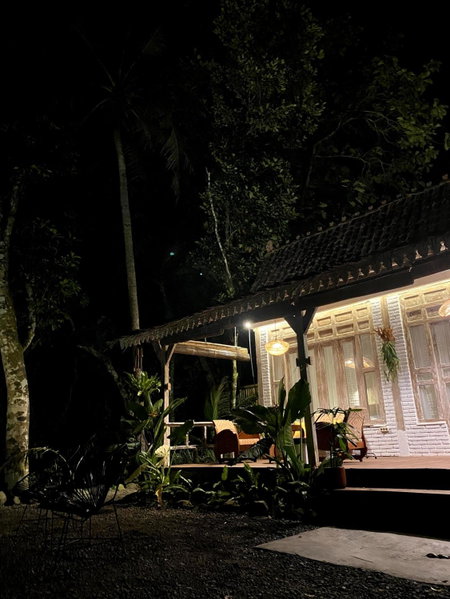 Villa Sare - House with panorama rice field view, Yogyakarta, Indonesia