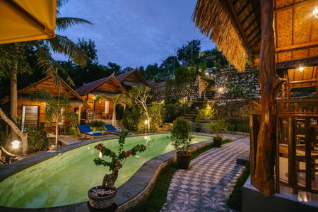The Lanjang valley Bungalow, Nusa Penida, Indonesia