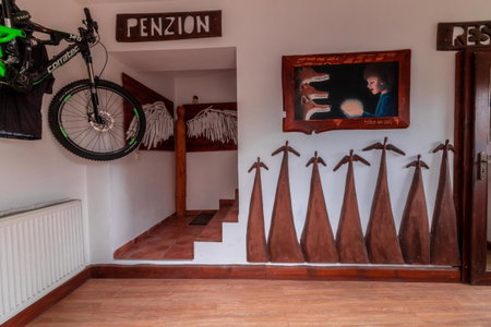Bike Bistro a penzion U Všech andělů, Nové Město pod Smrkem, Czechia