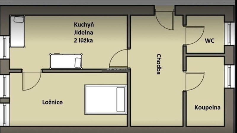 Apartmán Aneta Nové Město na Moravě, Nové Město na Moravě, Czechia