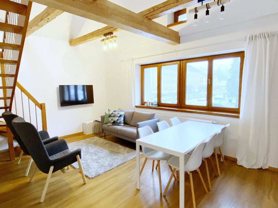 Mezonetový apartmán ve skandinávském stylu, Rokytnice nad Jizerou, Czechia