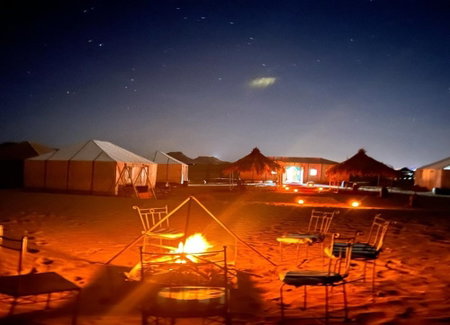 Bivouac Draa - Nuit dans le désert, Zagora, Morocco