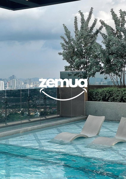 Minimalist Style Monthly Stay Fully Furnished Near 1U & IKEA WiFi Free Weekly Room Service, Petaling Jaya, Malaysia