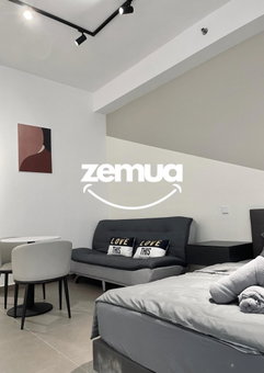 Minimalist Style Monthly Stay Fully Furnished Near 1U & IKEA WiFi Free Weekly Room Service, Petaling Jaya, Malaysia