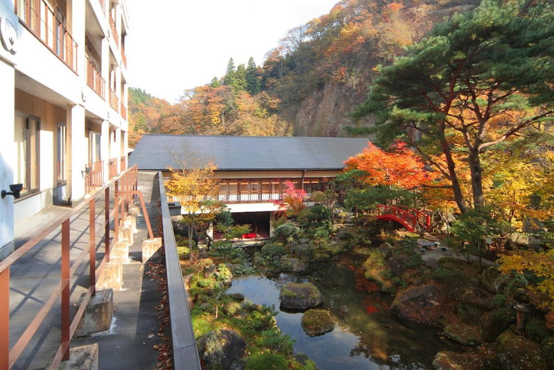 Sansuiso, Fukushima, Japan