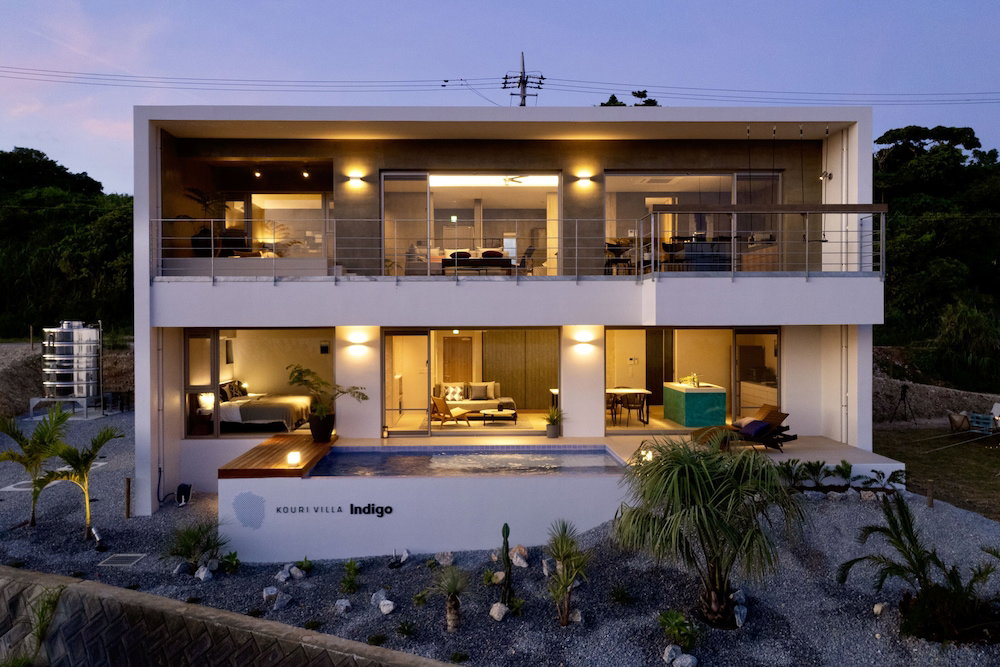 KOURI VILLA Indigo, Japan