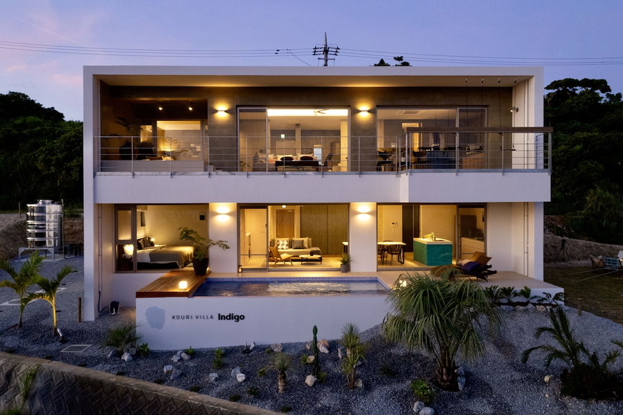 KOURI VILLA Indigo, Nakijin, Japan
