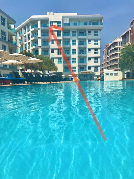 GrandBlue Condominium Mae Phim TOP FLOOR WITH SEA VIEW 706, Mae Pim, Thailand