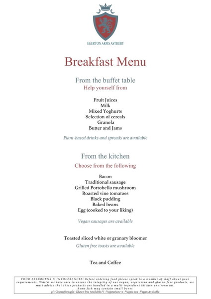 The Egerton Arms Astbury, Congleton, United Kingdom