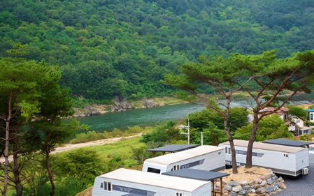 Danyang Pine Caravan Camping, Danyang, South Korea