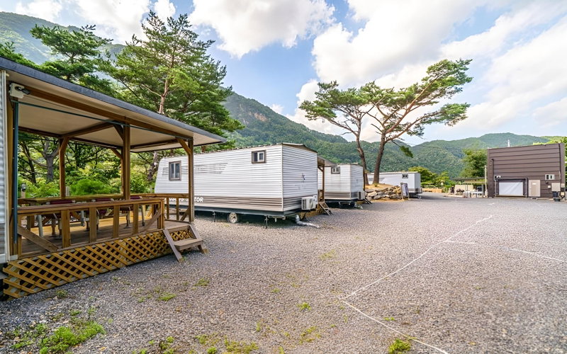 Danyang Pine Caravan Camping, Danyang, South Korea