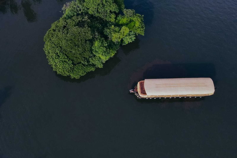 Royal Boathouse, Ambalapuzha, India