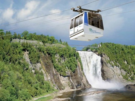 INITIAL - ROAD TRIP - Chutes-Montmorency - VUE FLEUVE, Boischâtel, Canada