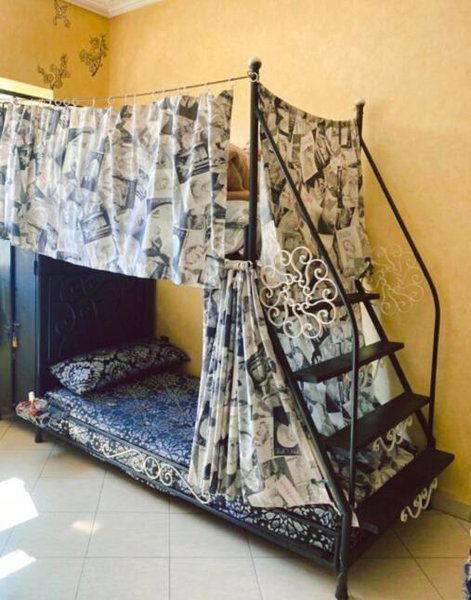 Ærtisticspace in the center 4Bunk FOR GIRL'S, Tangier, Morocco