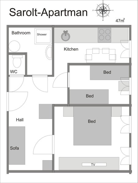 Sarolt Apartman, Veszprém, Hungary